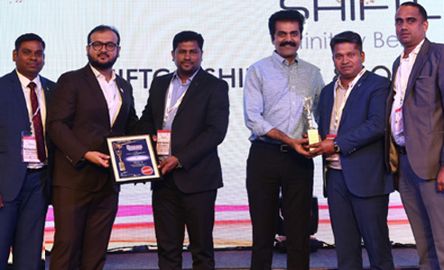 SHIFTCO was awarded “Fastest growing logistics company of the year 2018” by EXIM INDIA